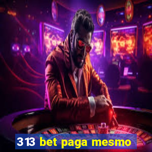 313 bet paga mesmo